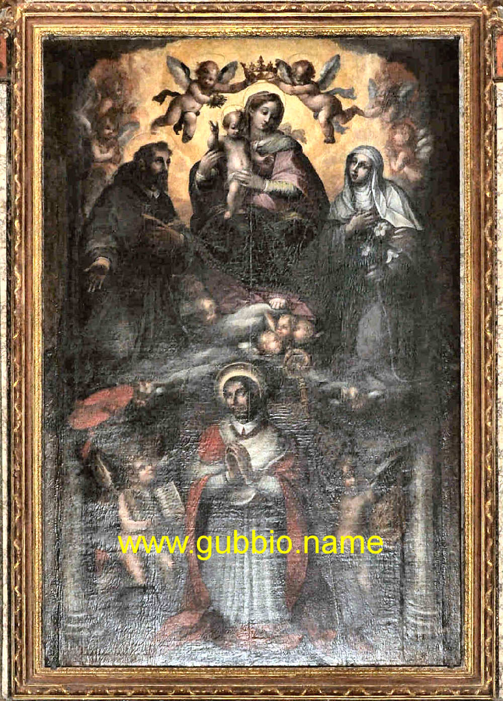 Madonna con Bambino e Santi di Benedetto Bandiera