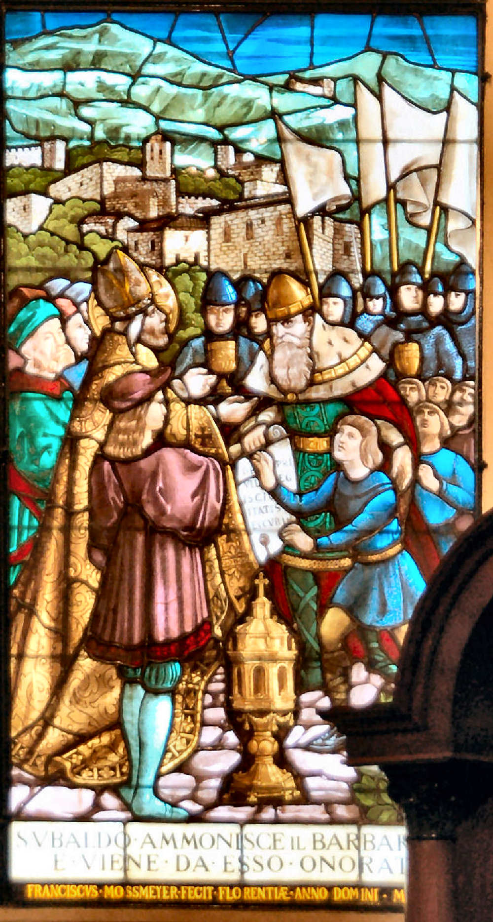 Sant'Ubaldo e Federico Barbarossa